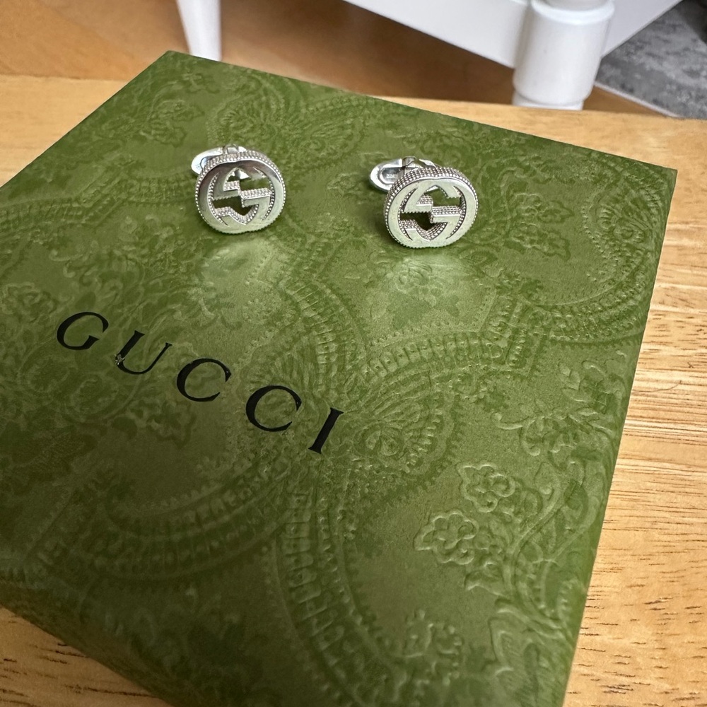 Gucci interlocking cufflinks